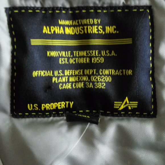 Alpha industries bomber winter coat - Picture 2 of 8